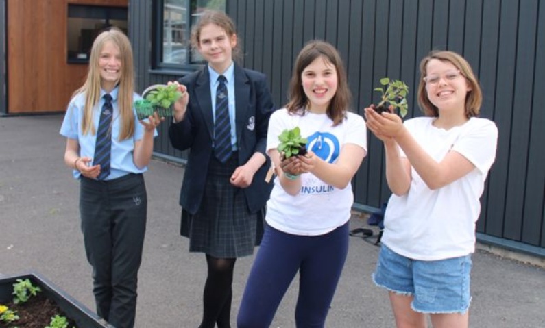The High School Leckhampton - Balcarras and HSL In Bloom