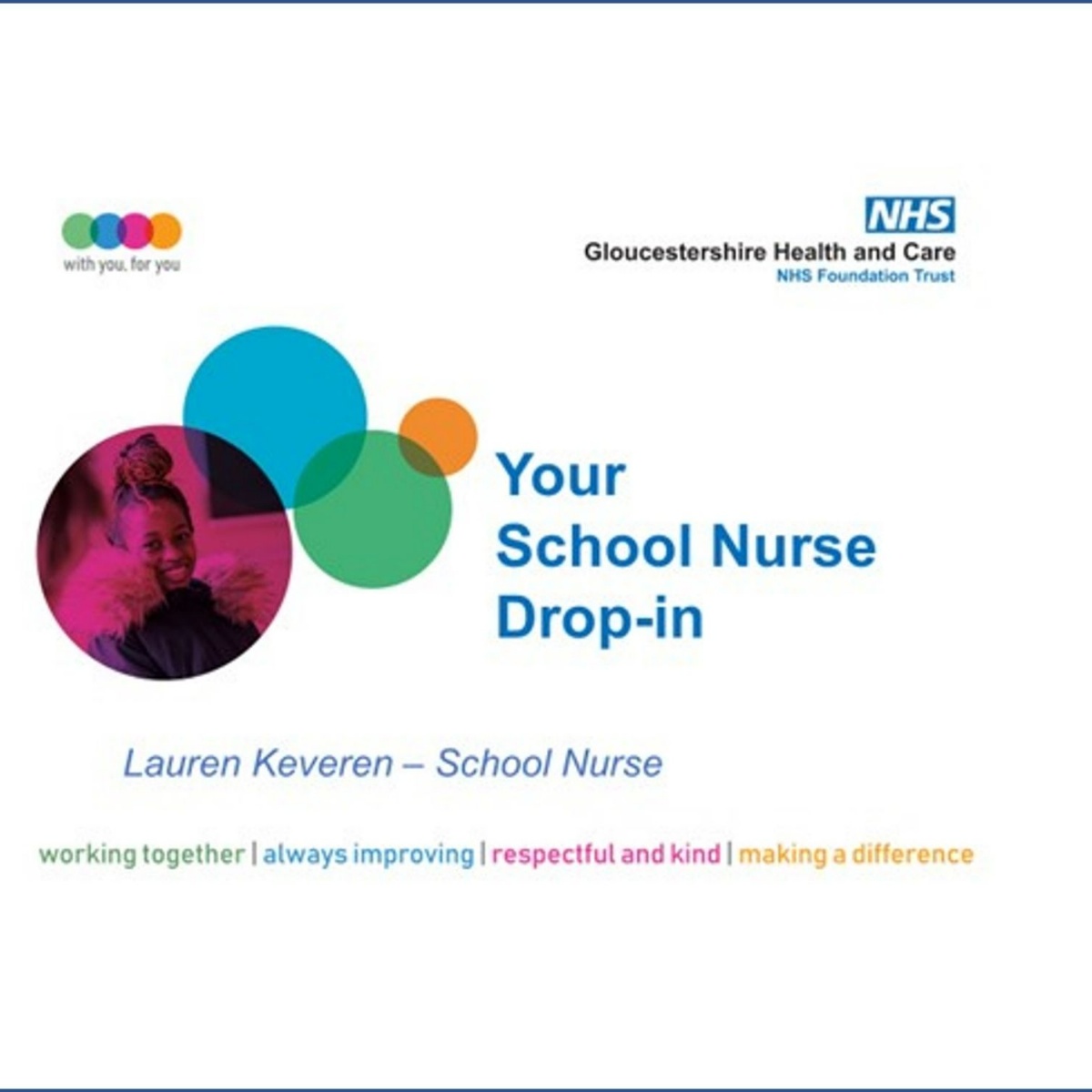 The High School Leckhampton - School Nurse Drop-In